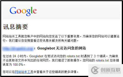 Googlebot無(wú)法訪問(wèn)您的網(wǎng)站的解決辦法