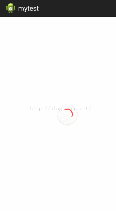 Android自定義Material進度條效果