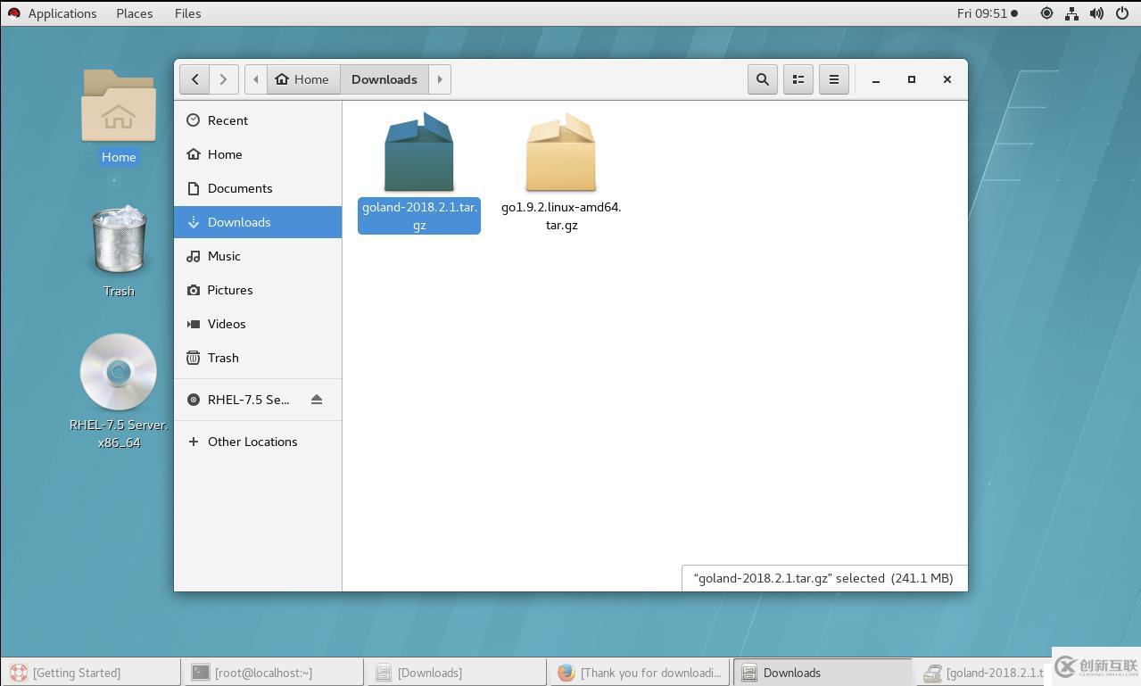 GO語(yǔ)言環(huán)境在Red Hat Linux 7.5上的配置